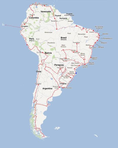 Rota América do Sul